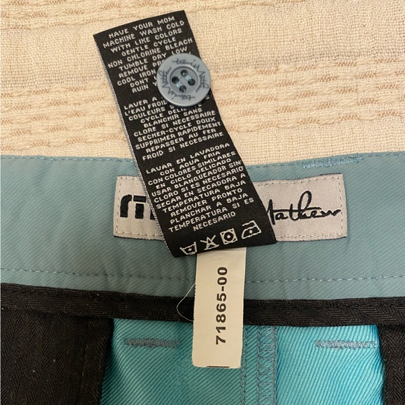 Travis Mathew | Men’s Golf Short | 32 | Teal - Picture 4 of 6